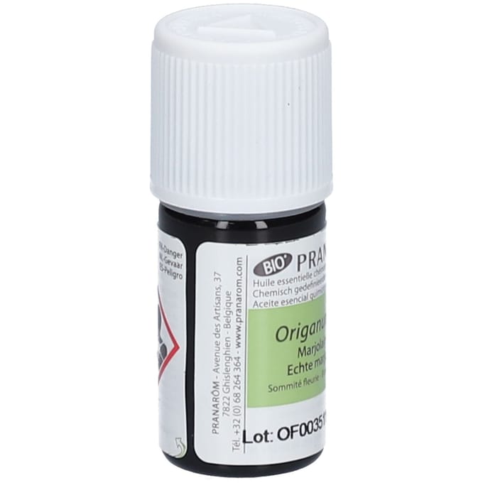 Pranarôm Etherische Olie Echte Marjolein Bio 5 olie