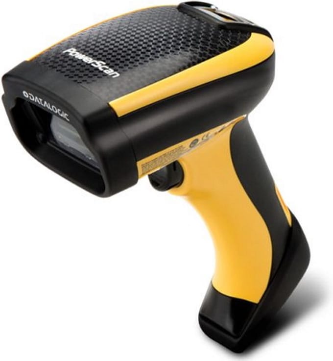 Datalogic PM9100, 1D, multi-IF, RB, zwart, geel