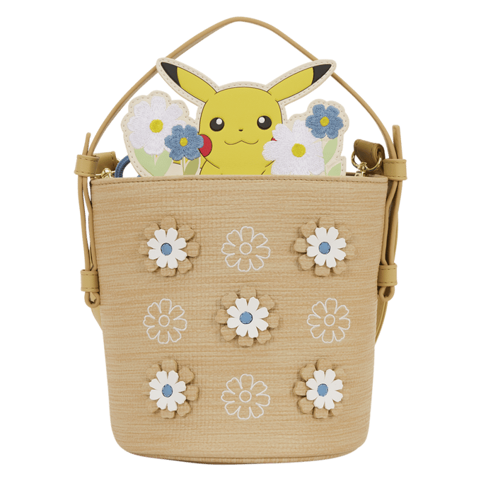 Pokémon - Gaming Schoudertas - Loungefly - Floral Pikachu - meerkleurig