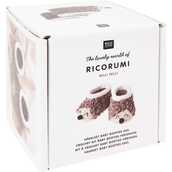 Rico Design Ricorumi haakset "Baby Booties" - Egel