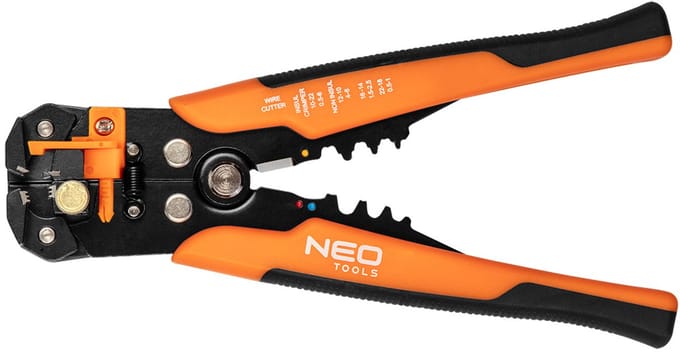 NEO Serie - Automatische Isolatiestriptang - 200mm - Ergonomische Handgreep - Cr12moV Staal