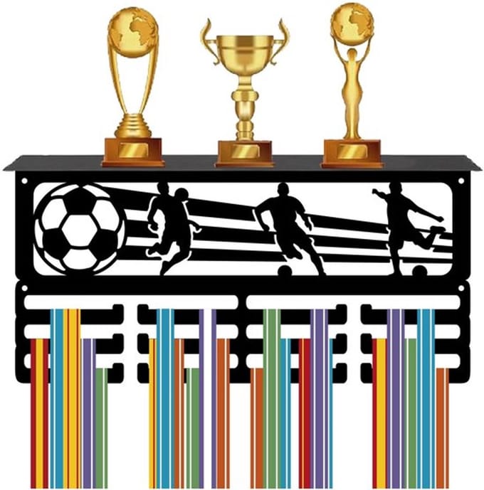 Dailygoody - Voetbal Medaille Hanger - Medaille Display - Muur