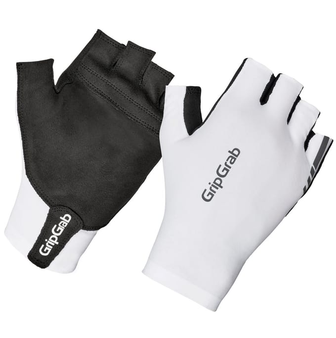 Faststream Aero Korte Vinger Fietshandschoenen Wit - Maat M