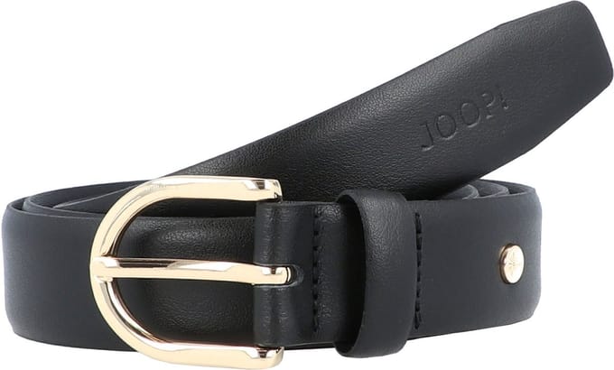 JOOP! Leren Riem 3,0 CM Classic Women's Belt W75 Black Zwart