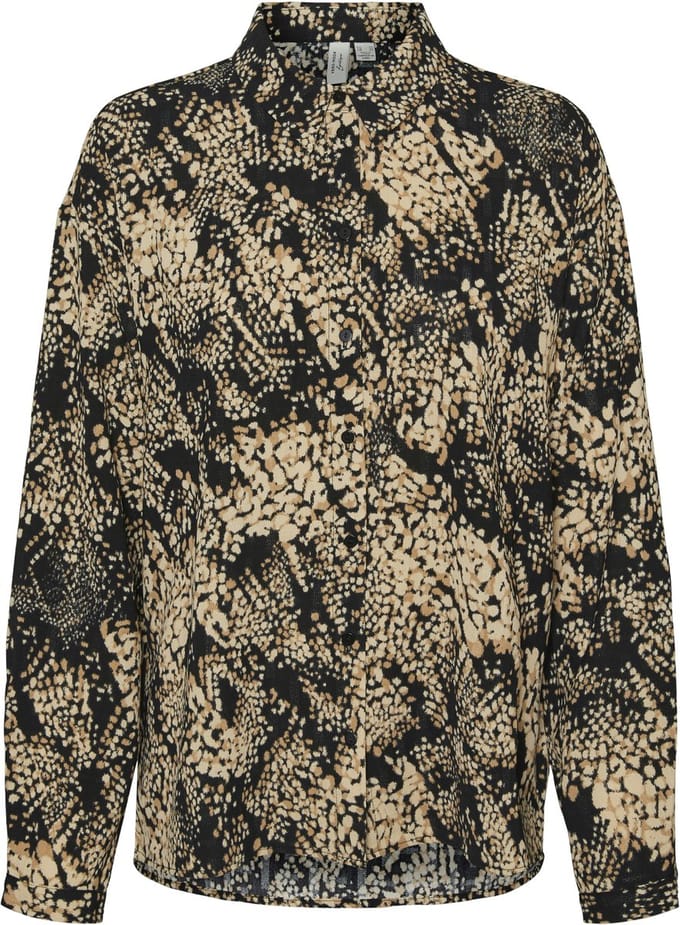 VERO MODA - VMOFREYA L/S SHIRT WVN BTQ GA - Dames - Blouses