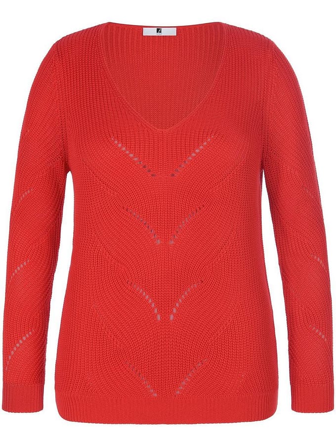 V-trui Van Emilia Lay rood