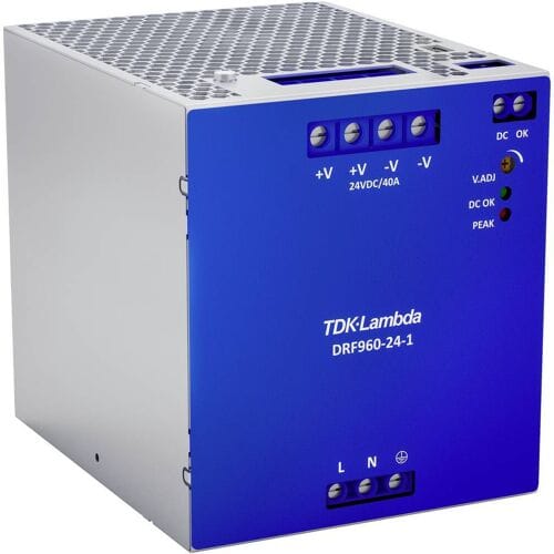 TDK-Lambda DRF960-24-1 DIN-rail netvoeding 24 V 40 A 960 W Inhoud 1 stuk(s)