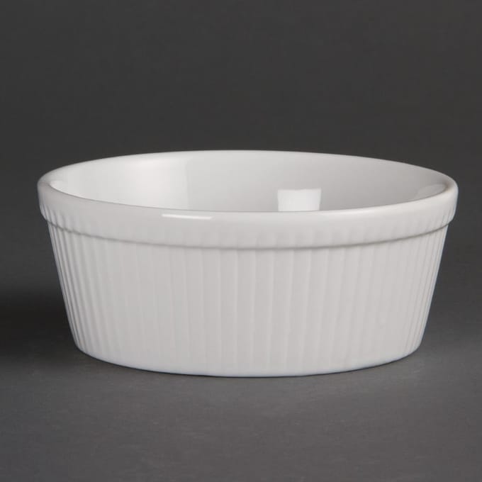 Olympia Whiteware ronde taartschaal 5,3x13,4cm (6 stuks)