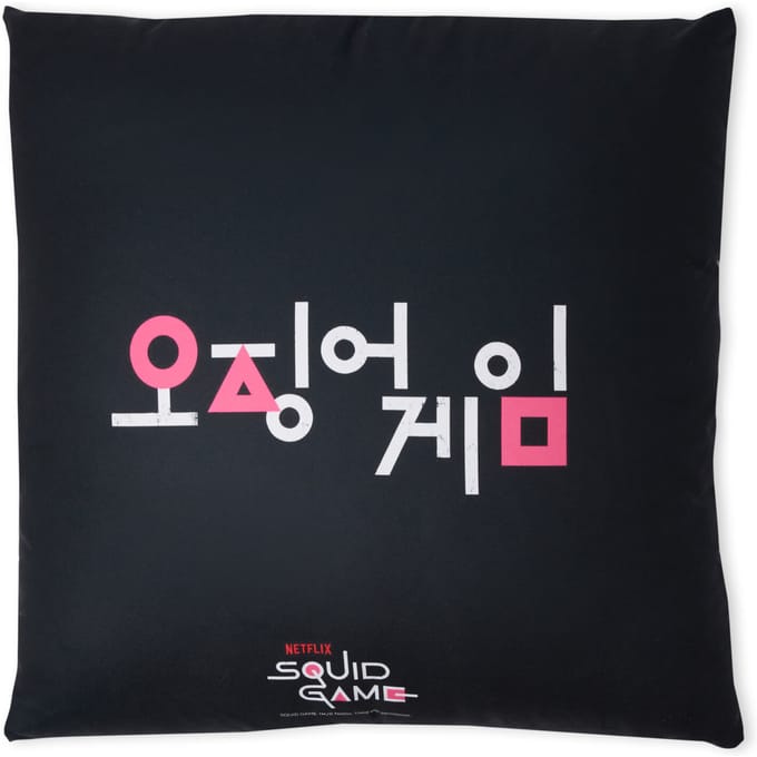 Squid Game Iconic Squid Vierkante Kussen - 40x40cm - Soft Touch