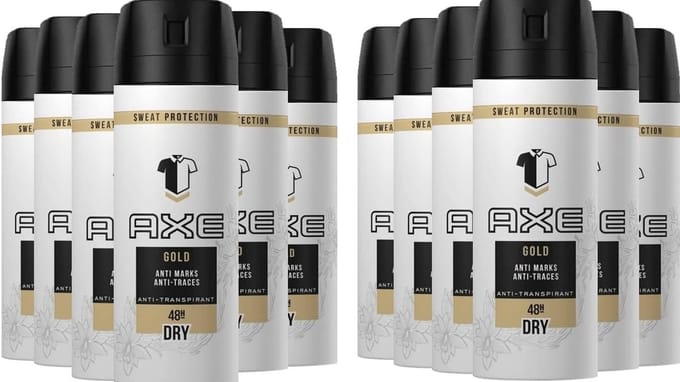 AXE Deo Spray Gold Dry - JUMBOPAK - 12 x 150 ml