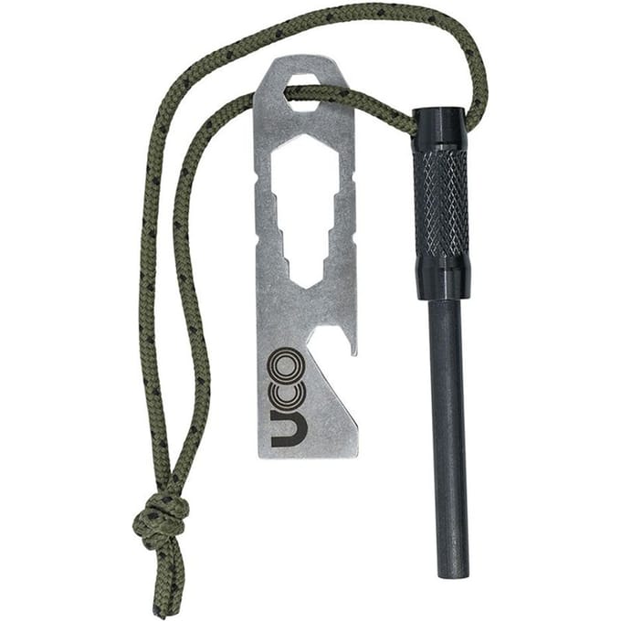 UCO - Survival Fire striker - zwart