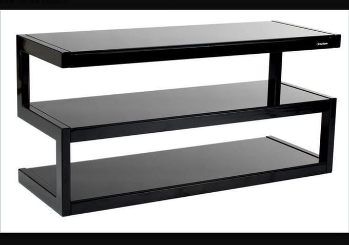 NorStone Esse zwart zwart A/V meubel
