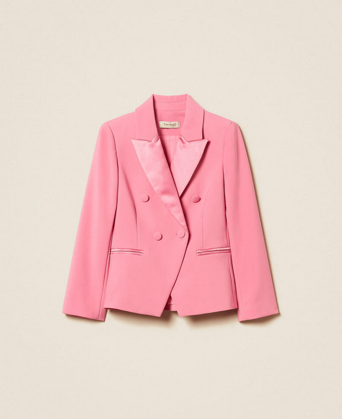 dubbelborst roze baby jasje