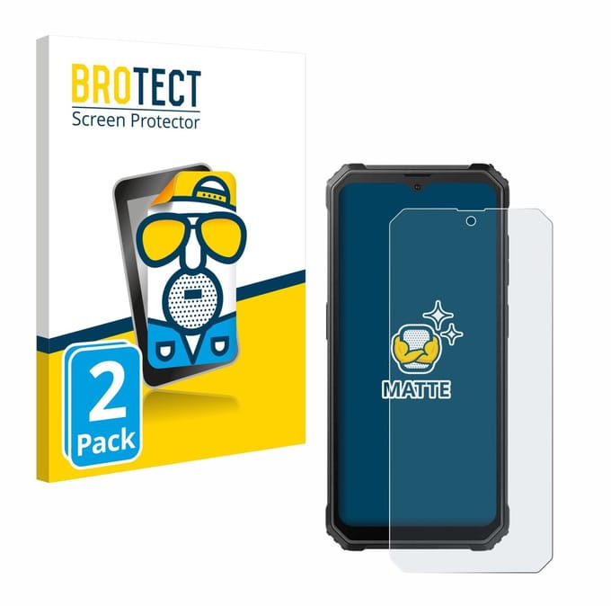 BROTECT - Screenprotector voor Blackview BV4800 / SE - Folie Beschermfolie matte 2 Stuks