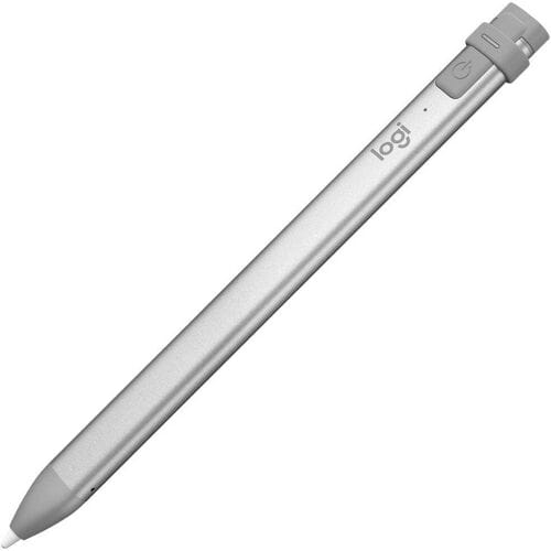 Logitech Crayon - Digitaler Stift - kabellos Digitale pen Palm-Blocking-technologie Zilver