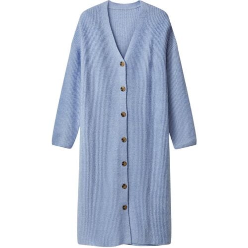 ESMARA Lang dames vest (Blauw, S (36/38))