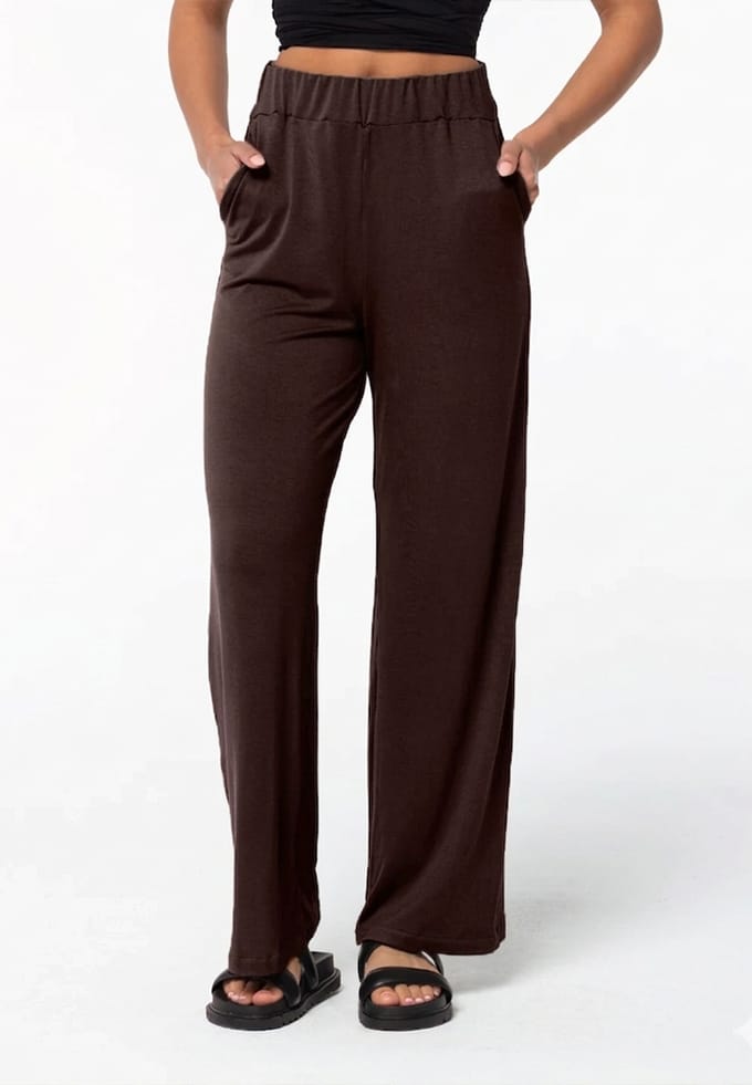 Long Viscose Pants DONKERBRUIN
