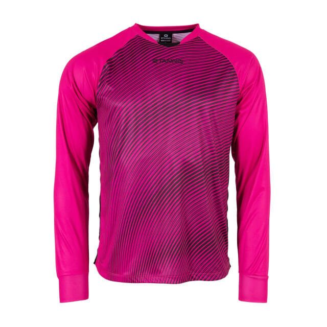 Stanno Vortex Keeperstenue Pink Black - Keepershandschoenen - Maat L