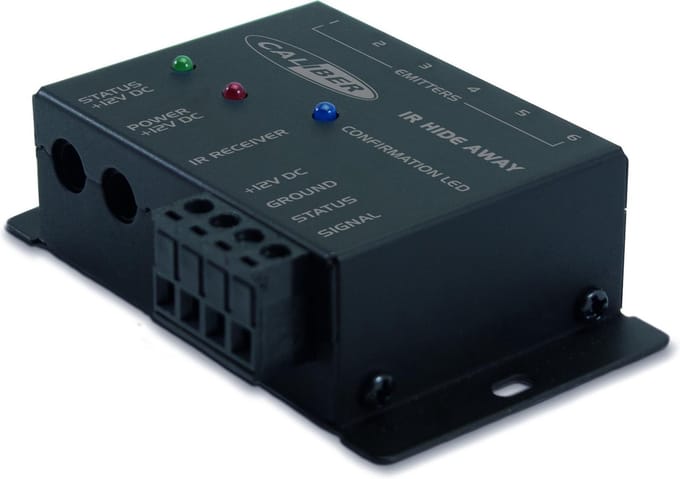Caliber HDMI IR HIDE AWAY - Switch / splitter van 5 naar 1 - Zwart