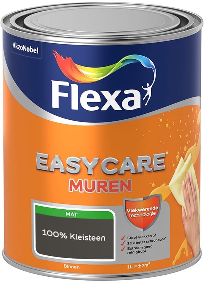 Flexa - Easycare Muren - 100% Kleisteen - Mengverf - 1 L