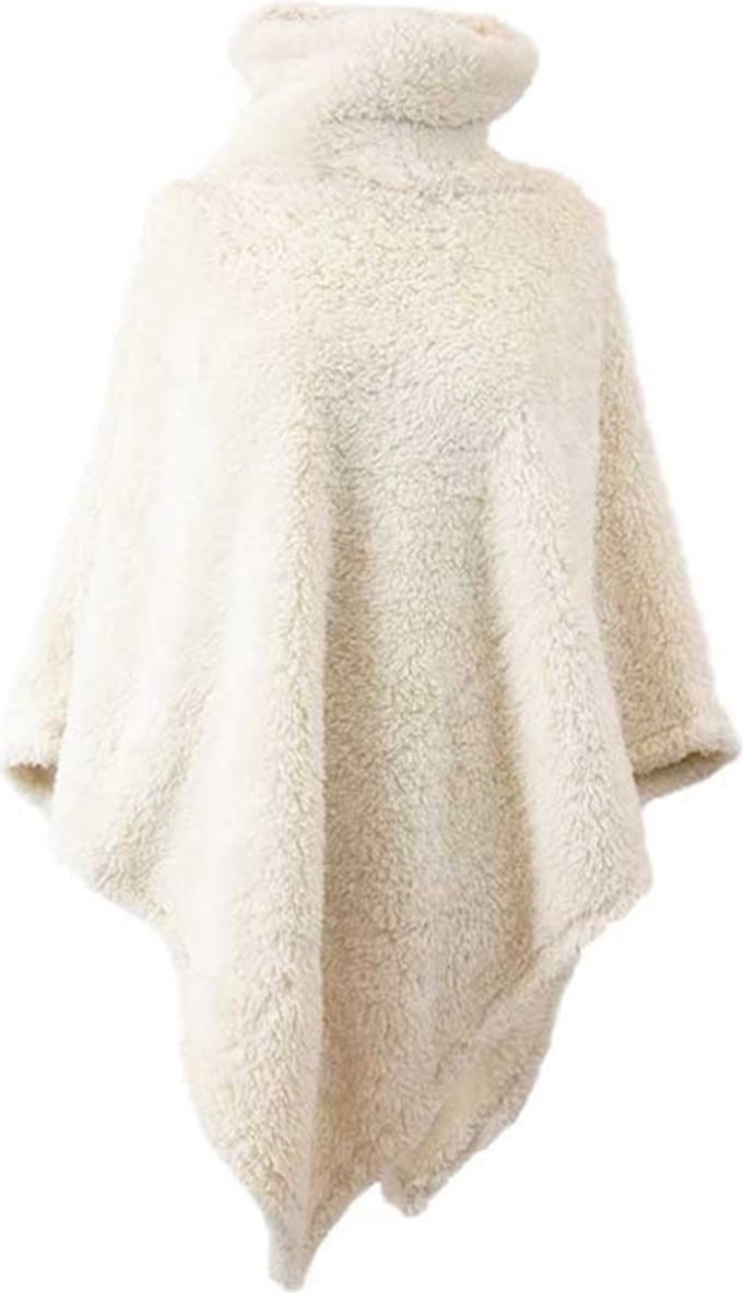 Unique Living - Poncho Dara - 80x75 cm - Dove White