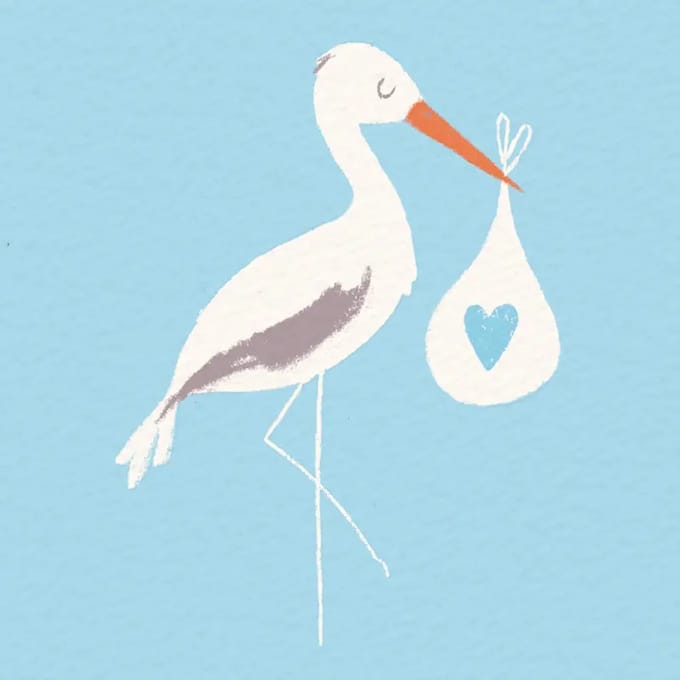 Kaart Rex London Cigogne