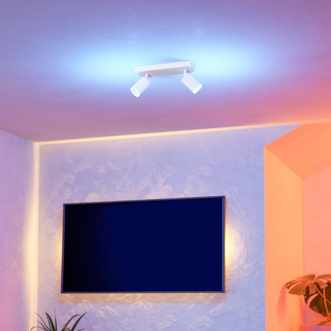 EGLO connect.z Melitello-Z Smart Spot - LED - 25 cm - Wit - Instelbaar RGB & wit licht - Dimbaar - Zigbee