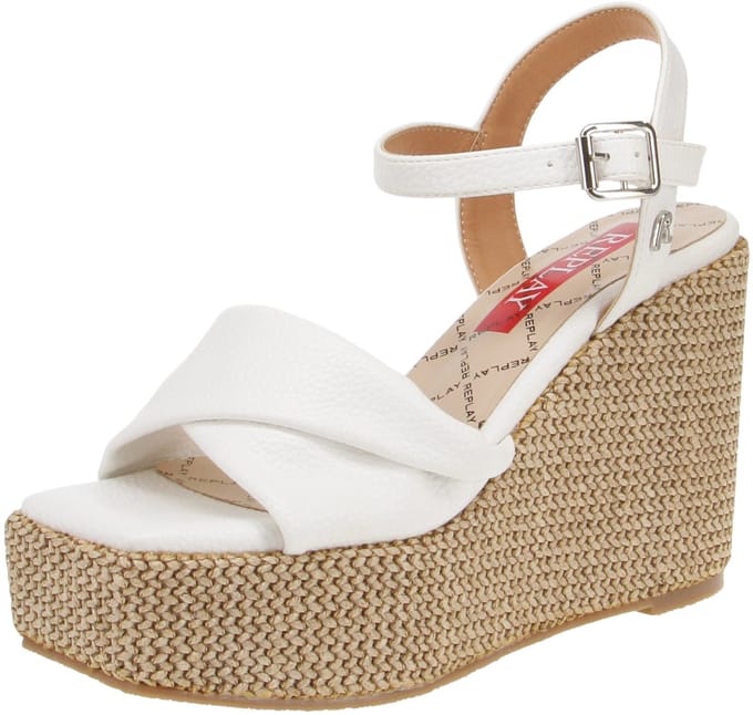Replay Wade GWP6H C0001S - Damesschoenen sandalen - 061-Wit