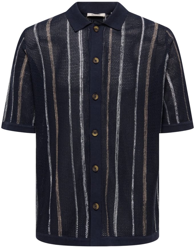 ONLY&SONS - ONSTOBBY LIFE RLX SS SHIRT KNIT NOOS - Heren - Polo's