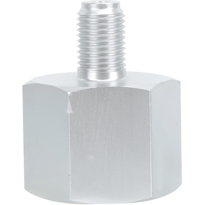 Aluminium CO2 Regulator Adapter Connector Fitting Accessoires voor Homebrew Bier3/8 naar W21.8