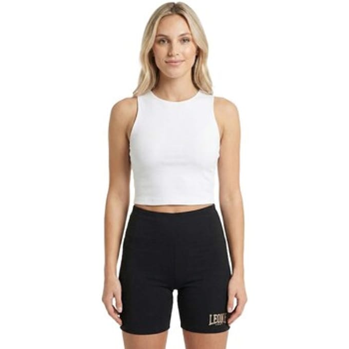 Top Leone 1947 Woman Short Tank Active Gold