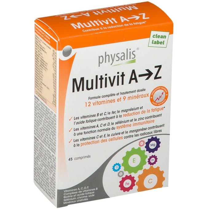 Physalis® Multivit A-Z 45 Tabletten