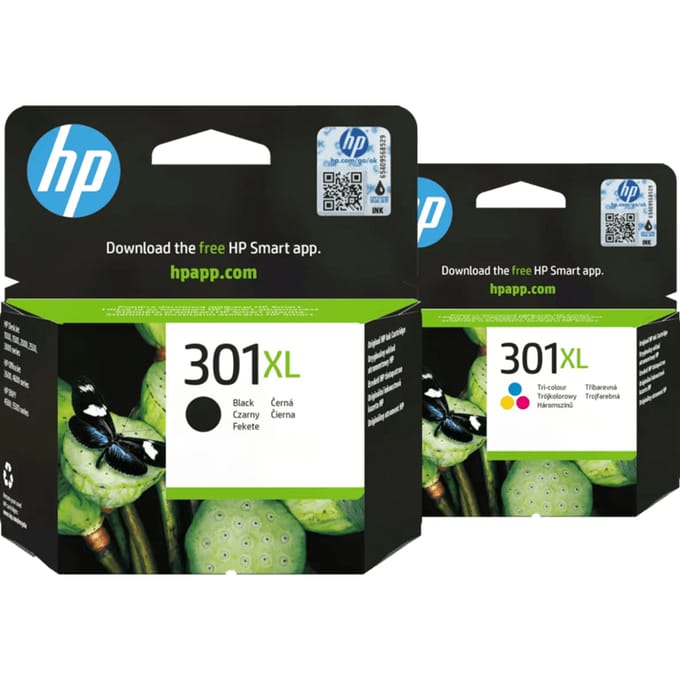 HP 301XL Cartridge Combo pack