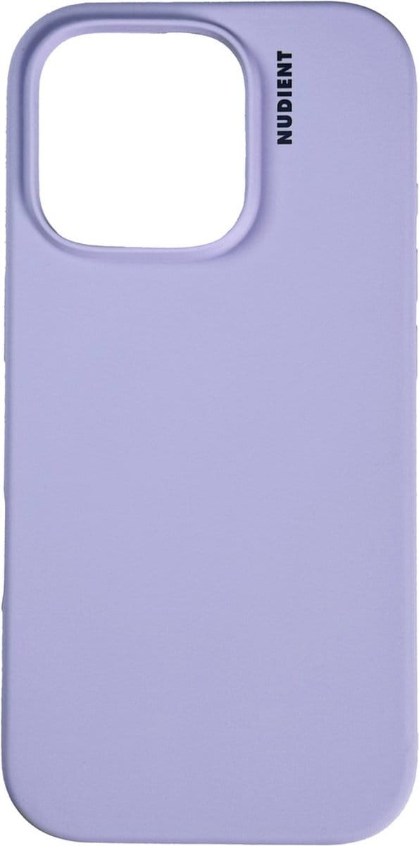 Nudient Base Case geschikt voor iPhone 16 Pro Max Soft - Paars