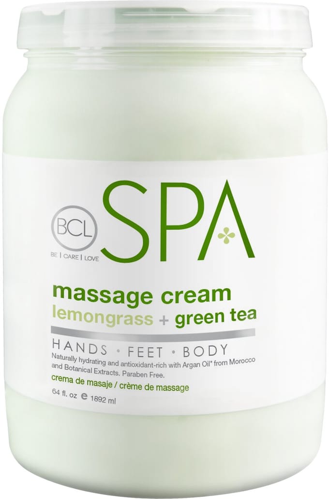 BCL SPA - Massage Cream Lemongrass + Green Tea - 1892 Gram