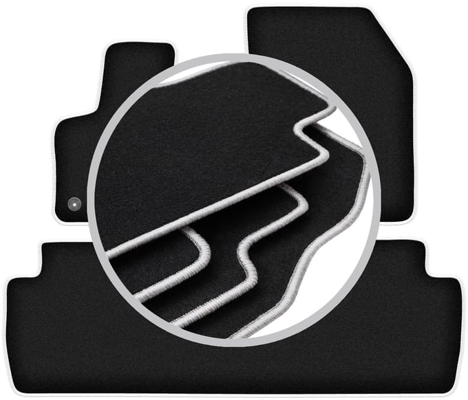 CARLUX-SILVER automatten voor: Citroen C5 Aircross crossover (2019-)