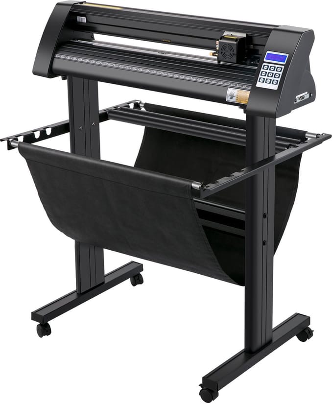 720 mm Vinylsnijder, LED-Schermplotter met Halfautomatisch Optisch Oog, Compatibel met SignMaster-software, Windows-systeem, Standaard Inbegrepen