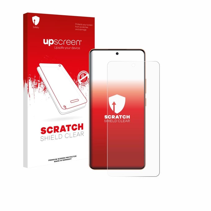 upscreen - Screenprotector voor realme P4 Pro - Folie Beschermfolie transparant