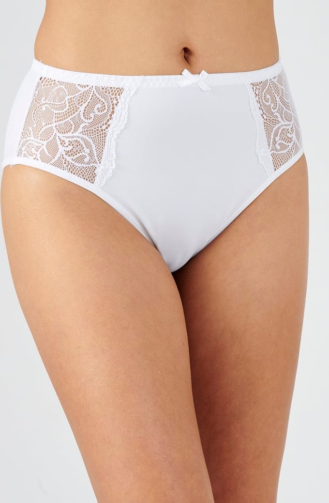 Damart - Maxislip LEA by Damart - Dames - Wit - 42/44
