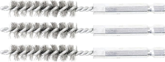 BGS Staalborstel - 11 mm - 1/4 - 3 delig