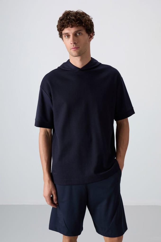 Oversized Kaptrui met Korte Mouwen