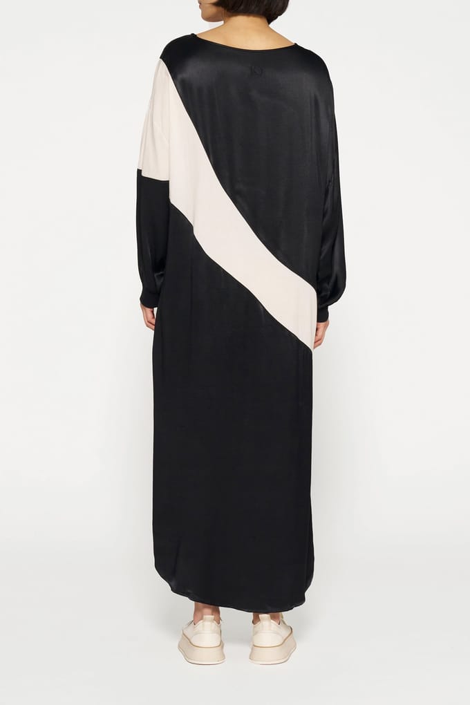 10DAYS Flowy Maxi Dress Black Größe: M | Midikleider Outlet | Damen | Schwarz