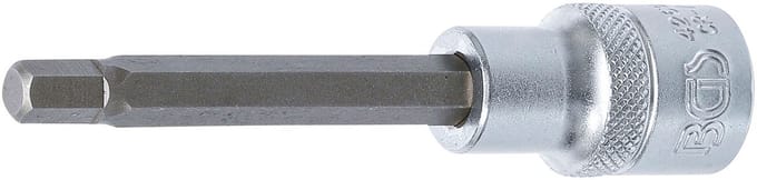 BGS Dopsleutelbit lengte 100 mm 1/2 INBUS 7 mm