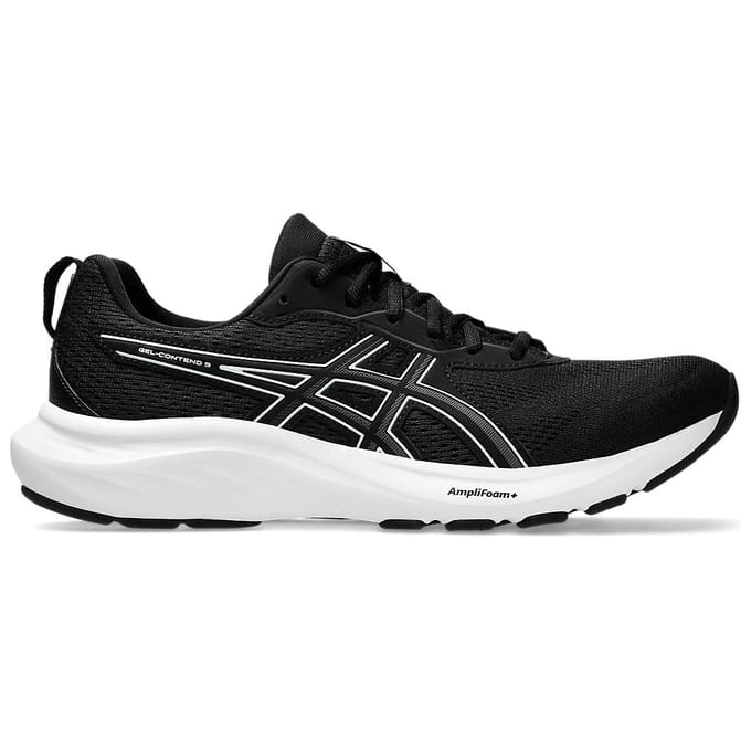 Asics Gel Contend 9 Noir Blanc Chaussures de Sport Homme 1011B881-002 45 black