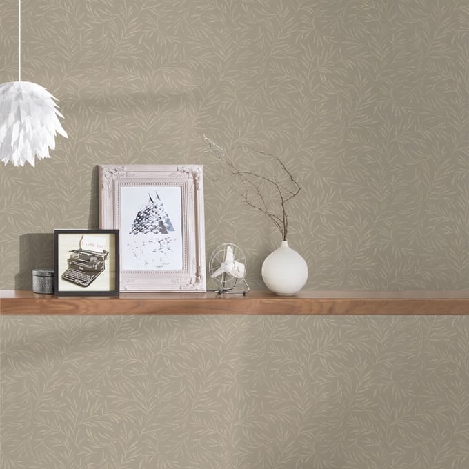 AS Creation - Vliesbehang - Alpha 333263 - 10,05x0,53 m - bruin/grijs - PVC-vrij
