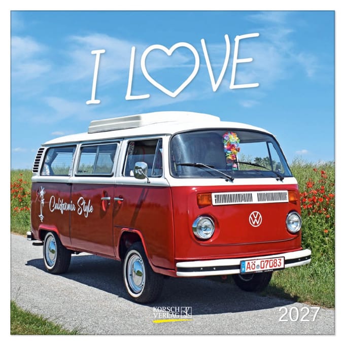 Volkswagen Bus Kalender 2027