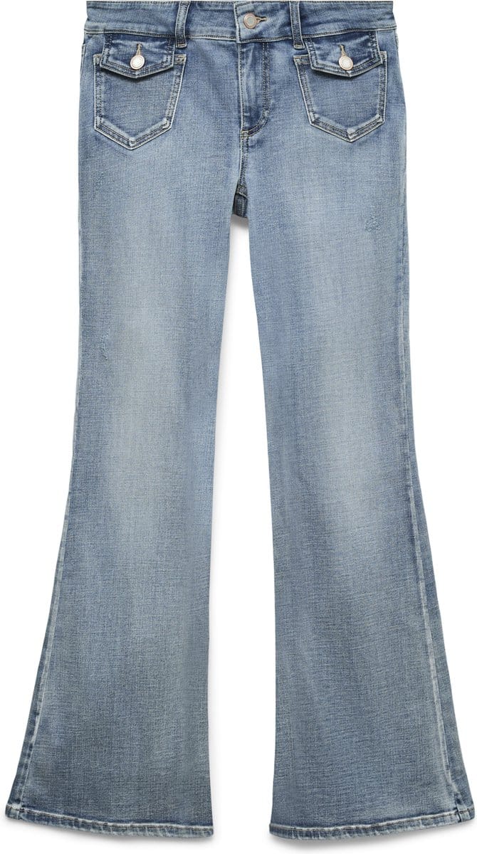 VERO MODA - VMJEAN LR POCKET FLARED DNM JNS LI3155 - Dames - Jeans