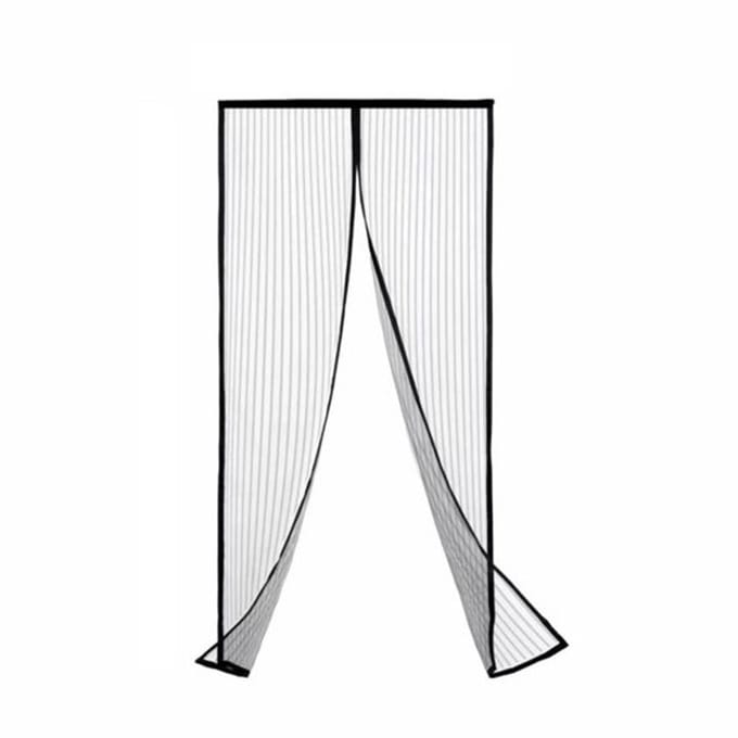 Magnetisch Muggennet Deur - Zwart-Wit - 100x200 cm