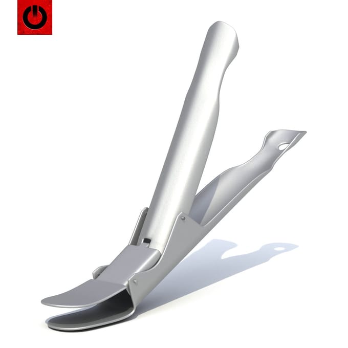 VOLT! Hittebestendig BBQ Roostertang RVS Griptang - Kamado Accesoires - Gripper - Roosterklem