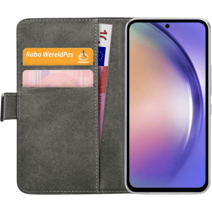 Mobilize Galaxy A54 Portemonnee Hoesje Zwart